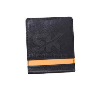 Cartera de Cuero Personalizada de un Solo Color para Hombre, Cartera Portátil con Tarjetero - Product Image 4