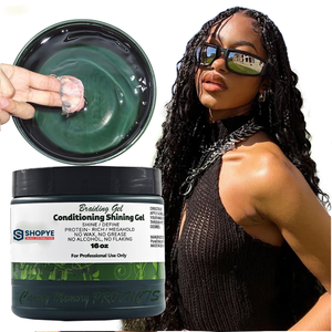 Gel Coiffant Herbal Fixation Forte Riche en Protéines 16oz – Sans Résidus, Brillance Intense, Définit et Sublime les Tresses – Offre Spéciale - Product Image 6