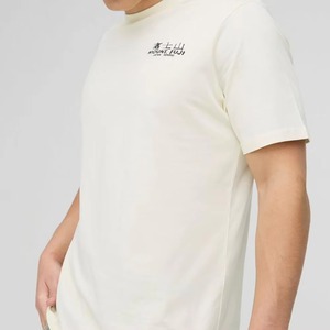 Camiseta oversize para hombre, corte holgado, hombros caídos, tela de algodón, estilo streetwear, informal. - Product Image 4