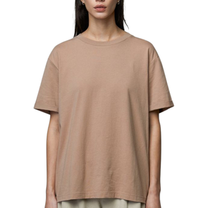 T-shirts pour femmes à épaules tombantes personnalisés OEM, streetwear de haute qualité, t-shirt vintage surdimensionné en coton, vente en gros de t-shirts pour femmes avec logo - Product Image 6