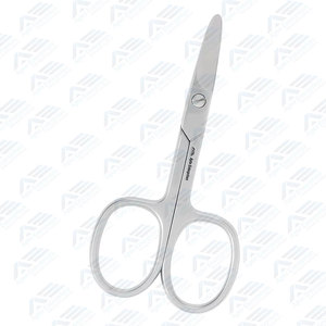 Ciseaux à cuticules en acier inoxydable allemand, outil de manucure professionnel de haute qualité, pointe tranchante - Product Image 3