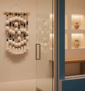 Tapiz de Macramé Grande Multicolor, Decoración de Pared para Dormitorio, Diseños Artísticos, Decoración del Hogar, Adorno de Pared para Sala de Estar - Product Image 1