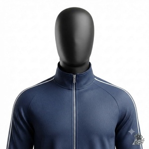 Men's Tracksuit Set Sportswear Gym Training Jogging Running Fitness Activewear Breathable Athletic Outfit Zipper Jacket Matching - Product Image 6