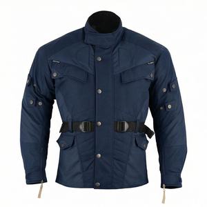 Veste de moto en cuir véritable pour homme de qualité supérieure, nouvelle arrivée, vestes de moto d'hiver, protections amovibles, personnalisables - Product Image 1