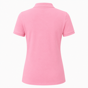 เสื้อโปโลผ้าฝ้ายผสมระบายอากาศสำหรับผู้หญิงระดับพรีเมียม น้ำหนักเบา นุ่มสบาย แขนสั้น เหมาะสำหรับใส่ในฤดูร้อน - Product Image 2