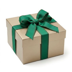 Ruban gros-grain plissé 25 mm rose vif, magenta et vert pour emballage cadeau de Noël, nœuds pour cheveux et décorations de fête - Fournisseur en gros - Product Image 3