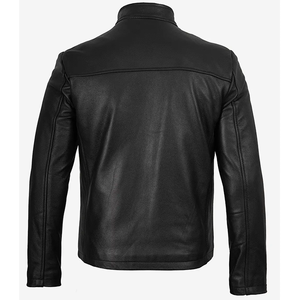 2026 OEM Premium Genuine Black Cowhide Leather <b>Jacket</b> For Men's 100%High Quality Low MOQ Plus-Size Winter Fashion <b>Heated</b> <b>Jackets</b> - Product Image 2