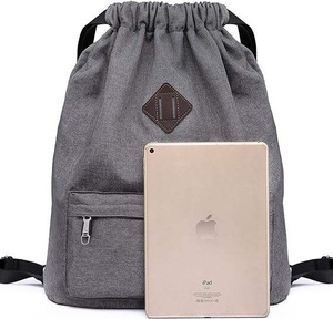 Drawstring Sports <b>Backpack</b> Gym Yoga Bag Shoulder for Men and Women - Product Image 5