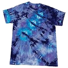 Camiseta informal teñida con lazo para mujer, Camiseta de punto antibolitas de manga corta con estampado de algodón 100% personalizado, diseño ecológico - Product Image 2