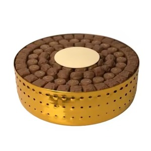 ชามใส่ขนมโลหะสแตนเลสสำหรับใส่ผลไม้อบแห้งและของว่าง - Product Image 2