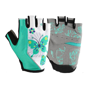 Guantes de Ciclismo de Verano, Medios Dedos, Impermeables, Resistentes al Viento, con Acolchado de Gel y Cierre de Velcro para Ciclismo de Montaña y Carretera - Product Image 6
