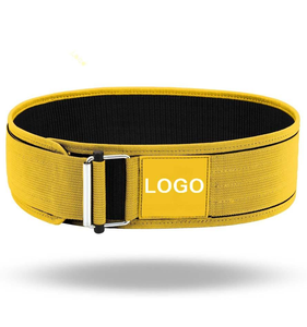 Cinturón de Levantamiento de Pesas para Hombre y Mujer, Cinturón de Soporte de Cuero para Gimnasio y Powerlifting, Proveedor OEM - Product Image 1