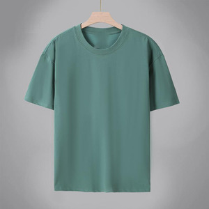 Camiseta de Manga Corta para Hombre, 230g, 100% Algodón, Personalizada con Logotipo Bordado, Impresión Serigráfica, Cuello Redondo, Corte Holgado - Product Image 4