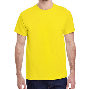 T-shirt personnalisé pour homme, imprimé, uni, décontracté, basique, manches courtes, coupe musclée, haute qualité, 100% coton bio. - Product Image 2