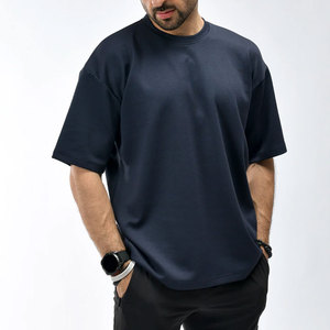 Ropa Deportiva, Camiseta Deportiva Lisa de Secado Rápido, Manga Corta, 100% Algodón, Ecológica, Transpirable, Corte Regular, Verano - Product Image 4