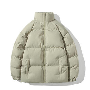 2024 Fashion Style Solid Color <b>Men's</b> Puffer <b>Jacket</b> Wholesale Outdoor Thick Warm Winter <b>Jacket</b> for <b>Men</b> - Product Image 3