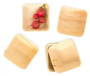 Good Quality of Biodegradable Palm leaf Dinner Plates biodegradable plates catering dinner plate