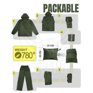 Venta Directa de Fábrica, MOQ Bajo, Conjunto de Chaqueta Cortavientos para Hombre, Ligero, el Mejor Fabricante de Conjuntos de Chaqueta Cortavientos para Hombre - Product Image 5