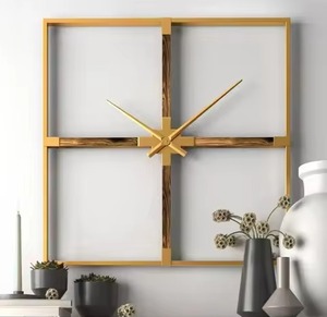 Metal Wall <b>Clock</b> For Bedrooms Providing Quiet Operation And Peaceful Comfortable Environment Decoration Use Metal Wall <b>Clock</b> - Product Image 4