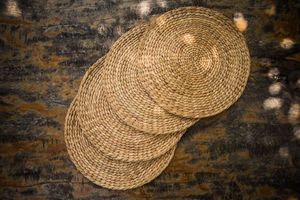 Manteles individuales de jacinto de agua de fibra natural para Estilo de vida verde - Product Image 6