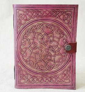 Diario de Cuero Genuino con Diseño de Mandala Celta, Cuaderno de Estilo Antiguo al por Mayor - Product Image 4