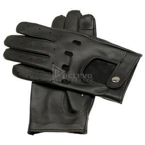 Gants de moto en cuir robustes de qualité industrielle, vente en gros B2B, conception personnalisée, protection de course, protection des jointures rigides - Product Image 2