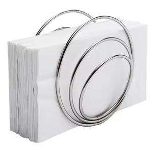 Trendy Metal Napkin Stand For Dining Table And <b>Kitchen</b> Elegant <b>Tissue</b> <b>Holder</b> For Home Office And Restaurant - Product Image 4