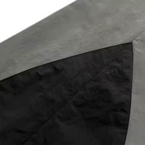 Chaqueta Cortavientos de Nailon Extra Grande Personalizada para Hombre, con Capucha, Transpirable e Impermeable, Pantalones Deportivos con Cierre de Cordón para Ropa Urbana - Product Image 4