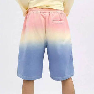 Pantalones Cortos Tie Dye para Hombre al por Mayor, 100% Algodón, Ligeros, Casuales, de Verano, Transpirables, Ropa Urbana - Product Image 5