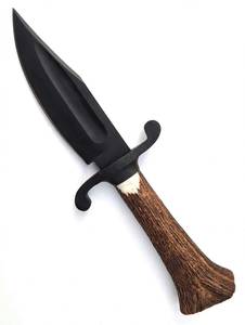 Damasco plateado/gris grabado, empuñadura y pomo pulidos en plata, micarta negro intenso, pino de mosaico - Product Image 6