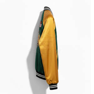 เสื้อแจ็คเก็ตซูกะจังผ้าซาตินเนื้อเนียน ระบายอากาศได้ดี เป็นมิตรต่อสิ่งแวดล้อม คุณภาพสูง ปักลายอย่างประณีต สำหรับผู้ชาย จาก Fabric Studio - Product Image 5