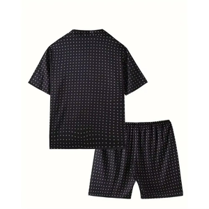 Ensembles de t-shirts en velours tricoté en polyester imprimé sportif pour hommes, écologiques, pour l'hiver - Product Image 2