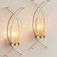 Oval Iron T Light <b>Candle</b> <b>Holder</b> Elegant Minimalist Home Decor Accent - Product Image 3