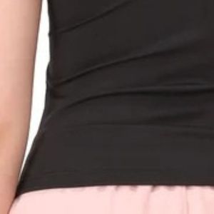 <b>Women's</b> <b>Black</b> BodyCore Padded Jersey <b>Tank</b> <b>Top</b> Sleeveless Slim Fit Eco-Friendly Yoga Workout Fitness Sportswear Activewear - Product Image 5
