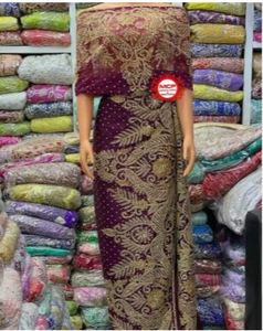Tela Georgette Bordada a Mano de Calidad Genuina para Vestidos de Fiesta para Niñas, de Secado Rápido, 120 GSM, India - Product Image 4