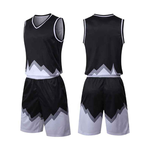 Vente en gros de maillots de basket-ball personnalisés avec impression par sublimation complète, maillots et shorts d'équipe, uniformes de basket-ball - Product Image 2