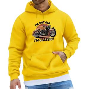 Sudadera con Capucha para Motocicleta, Estilo Veraniego, Resistente al Viento, para Hombre, Tejido Suave, Ajuste Cómodo, Ropa Urbana, Logotipo Personalizable, Ligera - Product Image 1