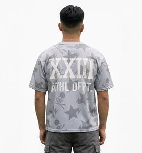 Camiseta Deportiva de Malla con Camuflaje para Hombre, Cuello Redondo, Corte Regular, Impresión Personalizada, Secado Rápido, Transpirable, Ecológica, Antiarrugas - Product Image 2