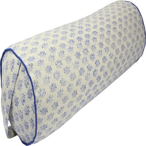 Cojín de Yoga de Algodón Hecho a Mano con Diseño Floral para Terapia, Estiramiento, Meditación y Alivio del Estrés - Product Image 1