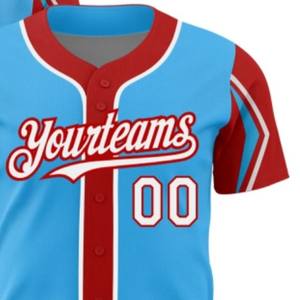 Últimos Diseños de Camisetas de Béisbol para Hombre, Logotipo/Color Personalizado, Transpirable, de la Mejor Calidad, con Antiarrugas - Product Image 2