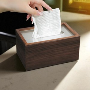 Elegante Caja de Madera para Servilletas y Pañuelos, Diseño Clásico y Duradero, Hecho a Mano, Ecológico, para Hogar, Oficina y Hoteles de Lujo - Product Image 6