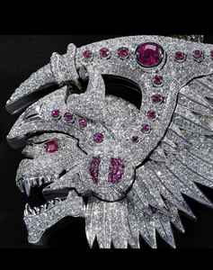 Colgante de Ala de Ángel Grabado en Plata 925, Joyería Hip Hop, Pasa Prueba de Diamante, Colgante de Moissanita VVS, Colgante con Dijes Iced Out - Product Image 6