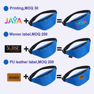 Riñonera Impermeable de Nailon para Hombre y Mujer, con Logotipo Personalizado, para Viajes, Correr, Ligera, con Bolsillo con Cremallera - Product Image 3