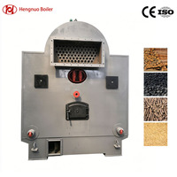 Boiler Bahan Bakar Padat Rantai Grate Terpadu DZL 1Ton~20Ton Berbahan Bakar Biomassa dan Batubara OEM Dapat Disesuaikan