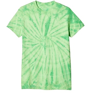 T-shirts délavés à l'acide 100% coton de qualité supérieure pour hommes conception de col rond surdimensionné en gros - Product Image 4