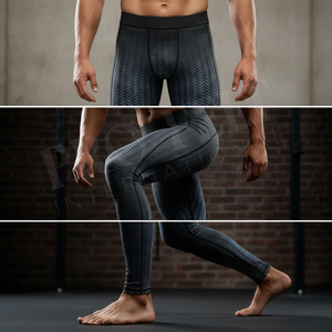 All Season High Quality Quick Dry Breathable Workout Training Compression Leggings Sports Tights Quick Dry Stretch Yoga Pants - Product Image 4