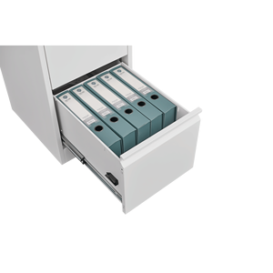 Armadietto Verticale in Metallo a 3 Cassetti per Archiviazione, Chiudibile a Chiave, in Acciaio, per Ufficio e Casa, Formato A4/Letter - Product Image 5