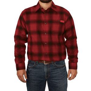 เสื้อเชิ้ตผ้าแฟลนเนลผู้ชายแบบสั่งทำปี 2026 เย็บปักถักร้อยตามสั่ง สวมใส่สบาย ไม่ยับ ระบายอากาศได้ดี เสื้อเชิ้ตผ้าแฟลนเนลผู้ชาย - Product Image 6