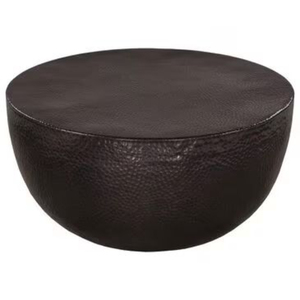 Stylish Design Metal Hammered <b>Coffee</b> <b>Table</b> <b>Silver</b> Finish Contemporary Handmade For Home Hotel Living Room Decor Furniture - Product Image 3