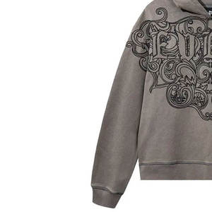 High Quality Customized <b>Men</b> DTG DTF Sublimation Rhinestone Hoodies Casual Streetwear <b>Pullover</b> Sweatshirt Fashion Outdoor Wear - Product Image 5